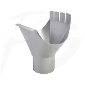 Lej spustowy sztucer stal Inguri 150/100 kolor srebrny metalik RAL 9006